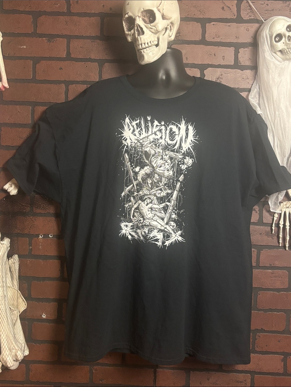Title: Wicked Minds Society Collapse, Graphic T-Shirt Oversized 3XL